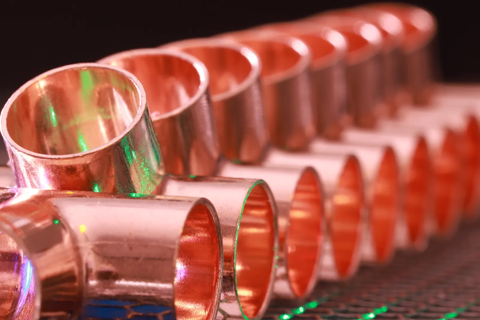 Copper pipe fittings
